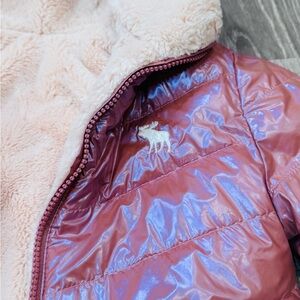 Abercrombie Kids Pink Iridescent Jacket